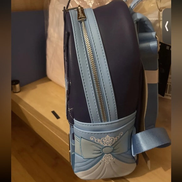 Loungefly Disney Cinderella Castle Glow in the Dark Mini Backpack main image 5